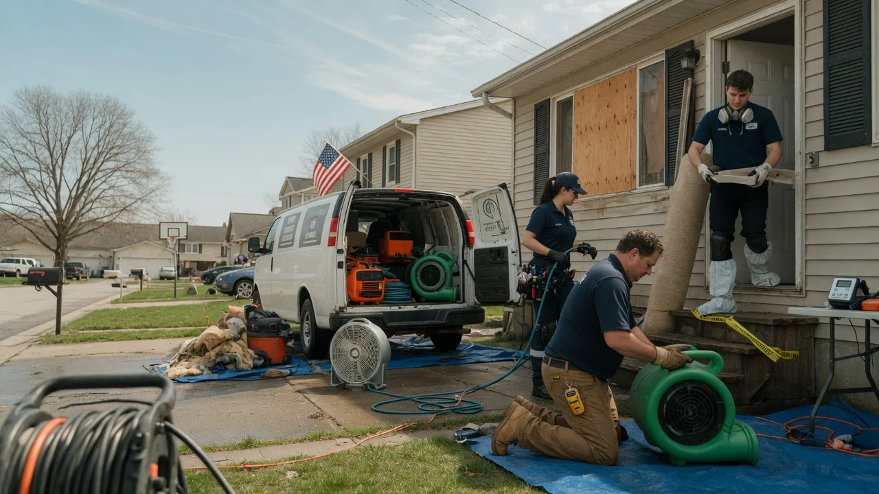 Water Damage Restoration in Meshoppen, PA near me